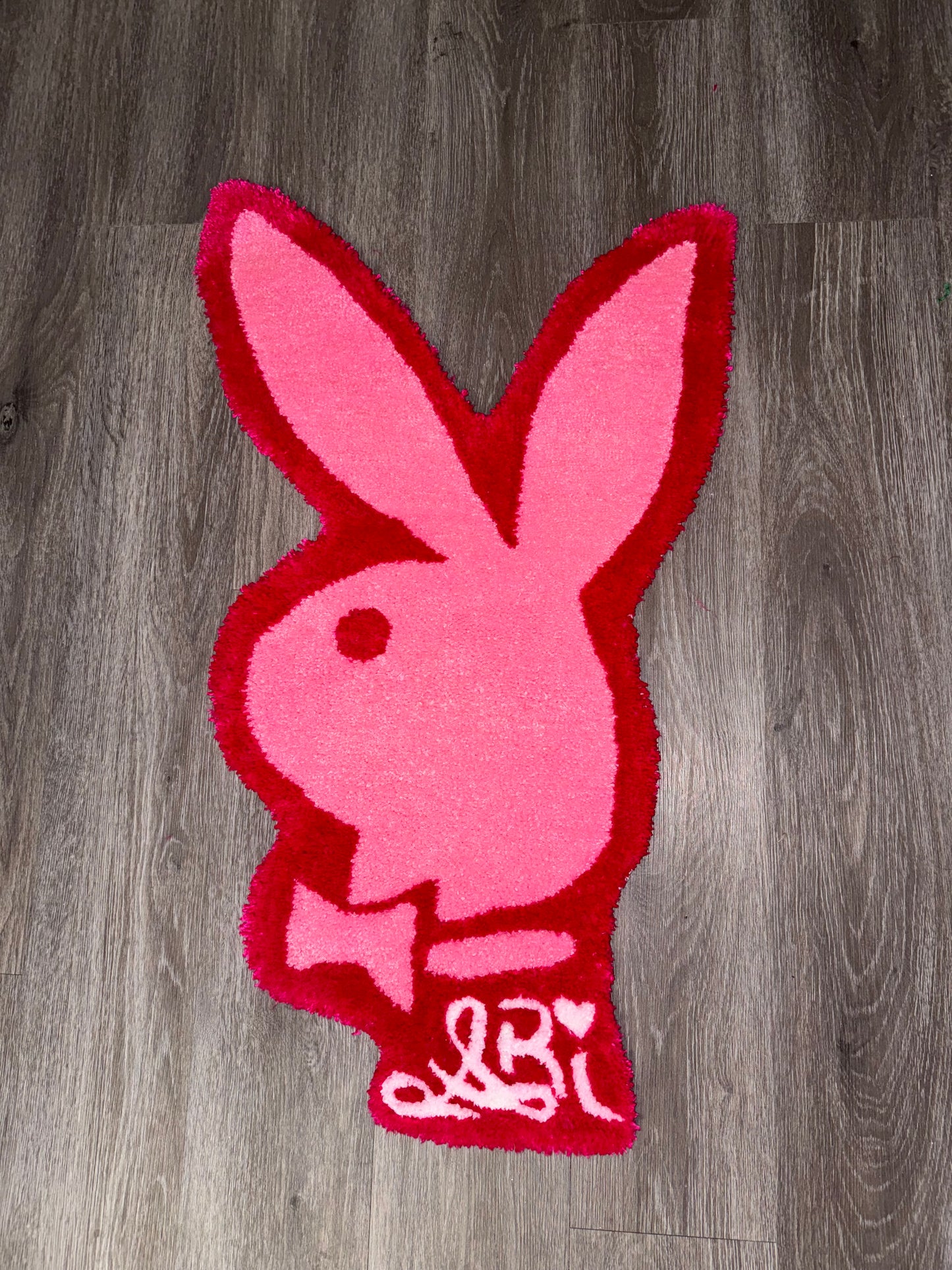 Bliss Pink Bunny Rug