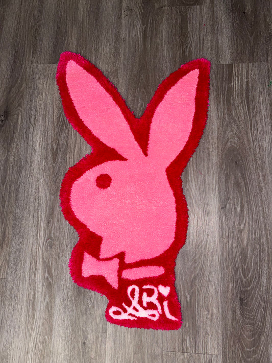 Bliss Pink Bunny Rug